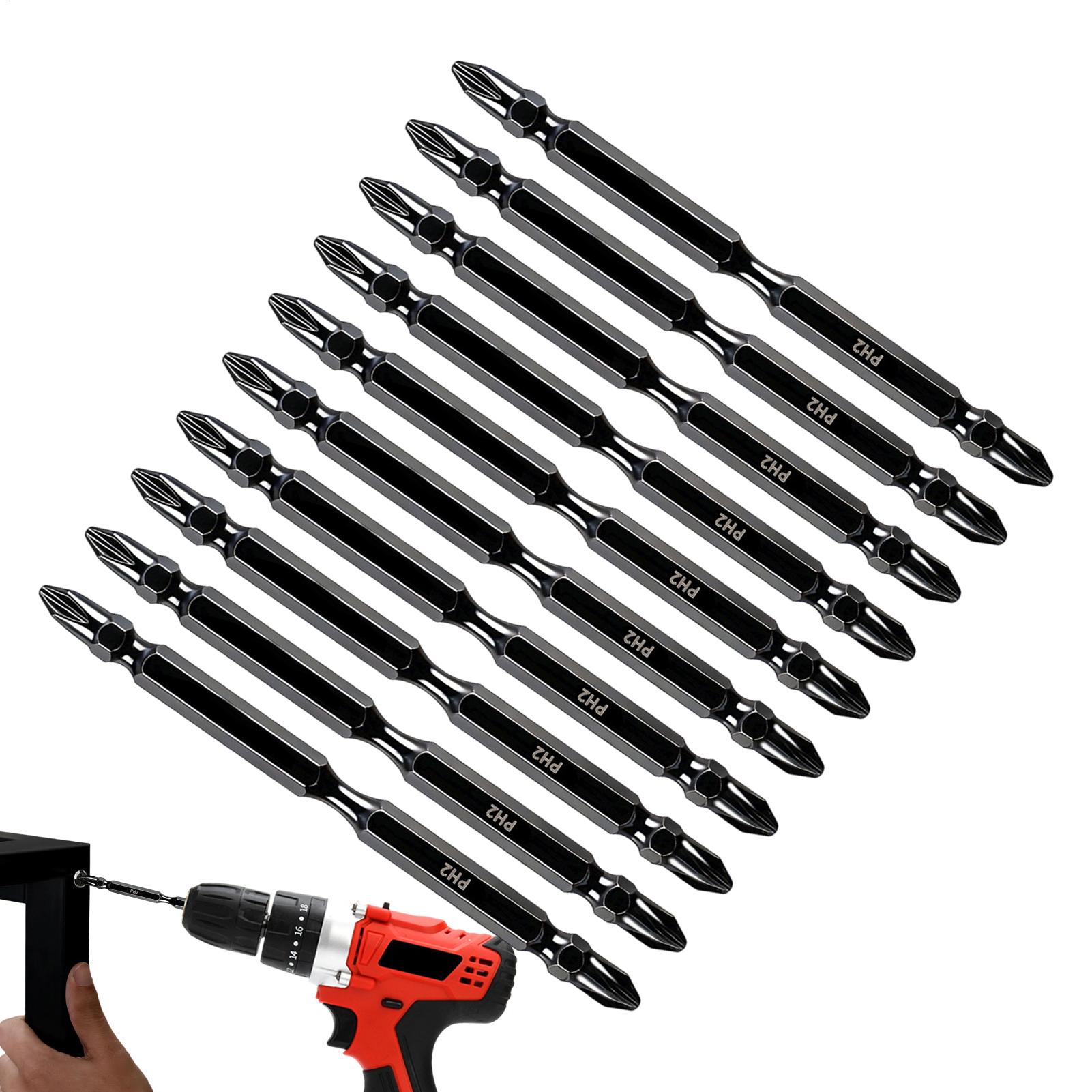 End Mill - Magnetic Bits For Drill Double-Ended Milled