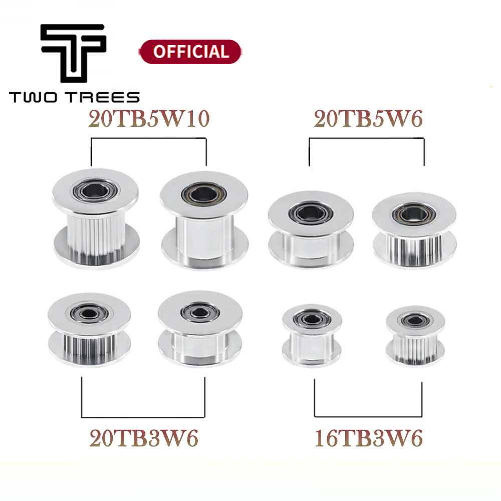 Gt2 Pulley - GT2 Idler Timing Pulley 16/20 Tooth