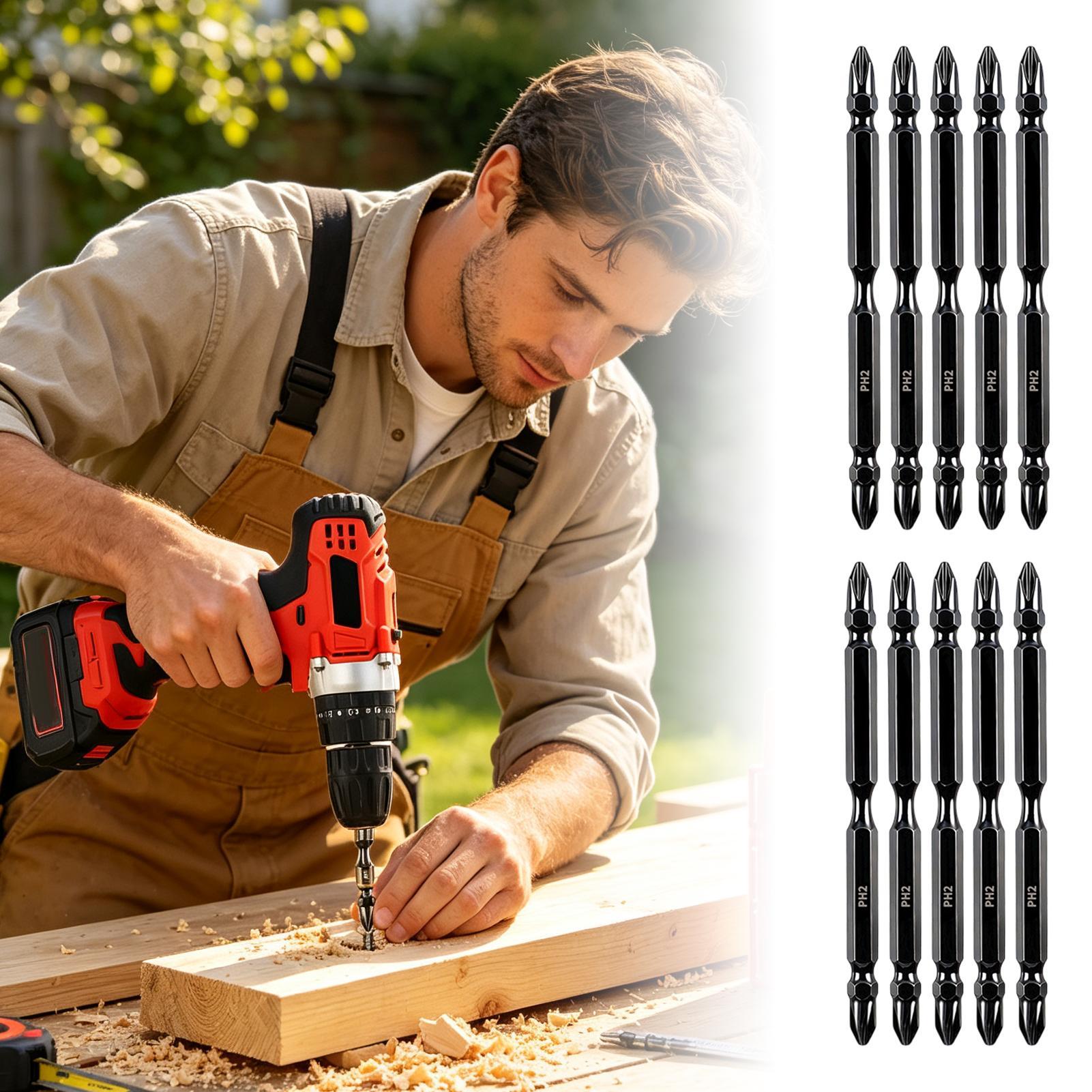 Magnetic Drill Bits Double-End - End Mill 评论和价格