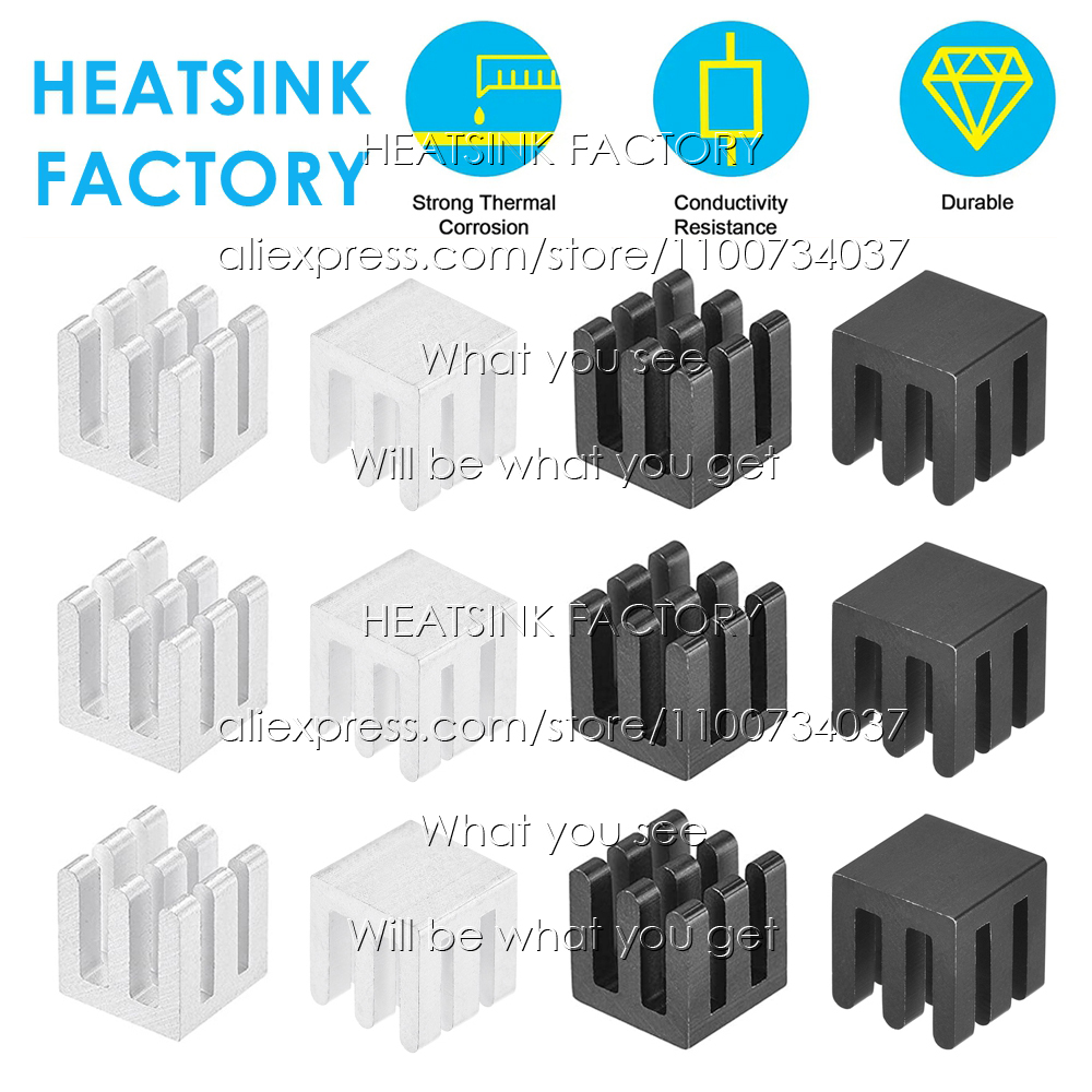 10x10x10mm Aluminum Heatsink C - Aluminium Extrusion 评论和价格