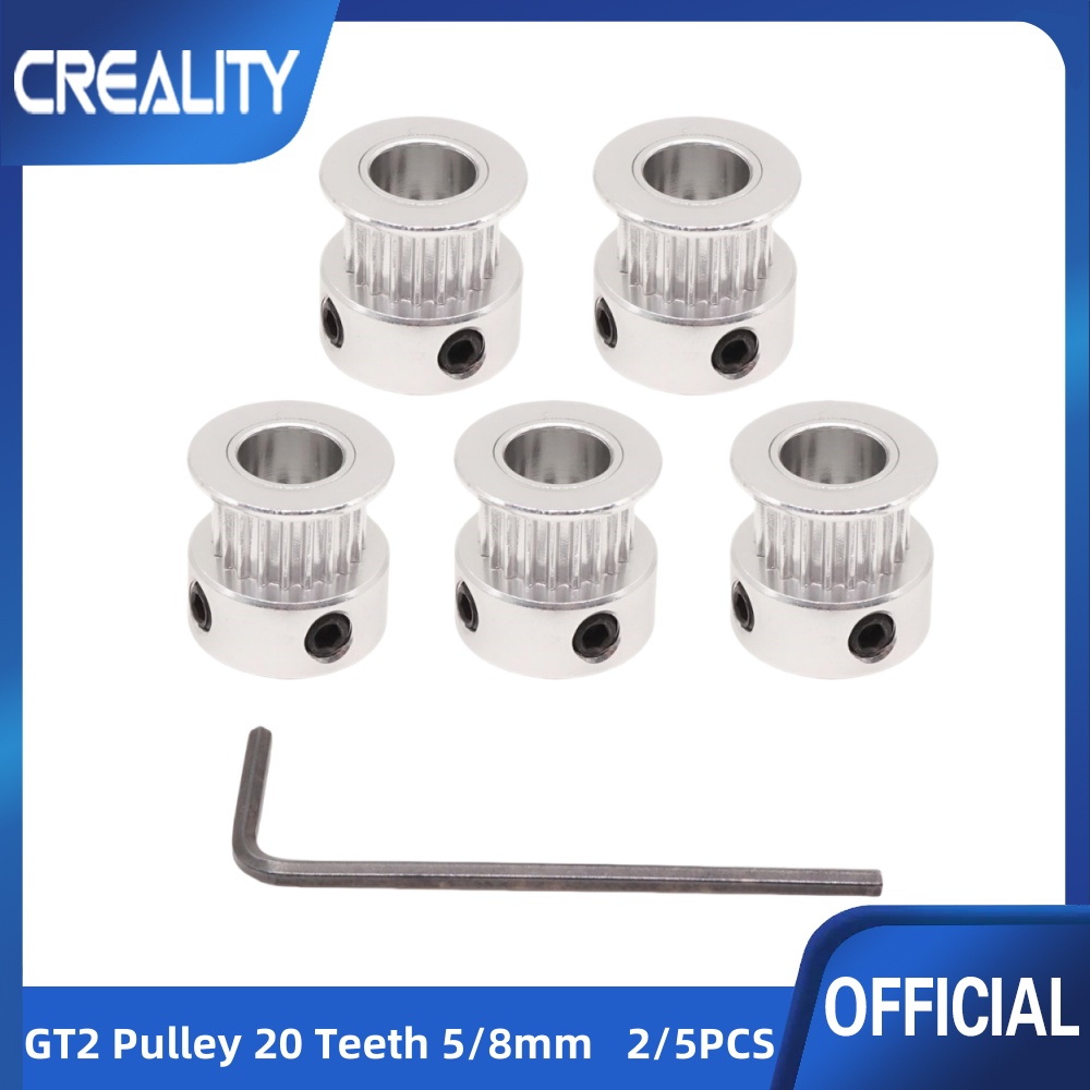 2/5 PCS GT2 Pulley 20 Teeth 5m - Aluminium Profile 2020 评论和价格