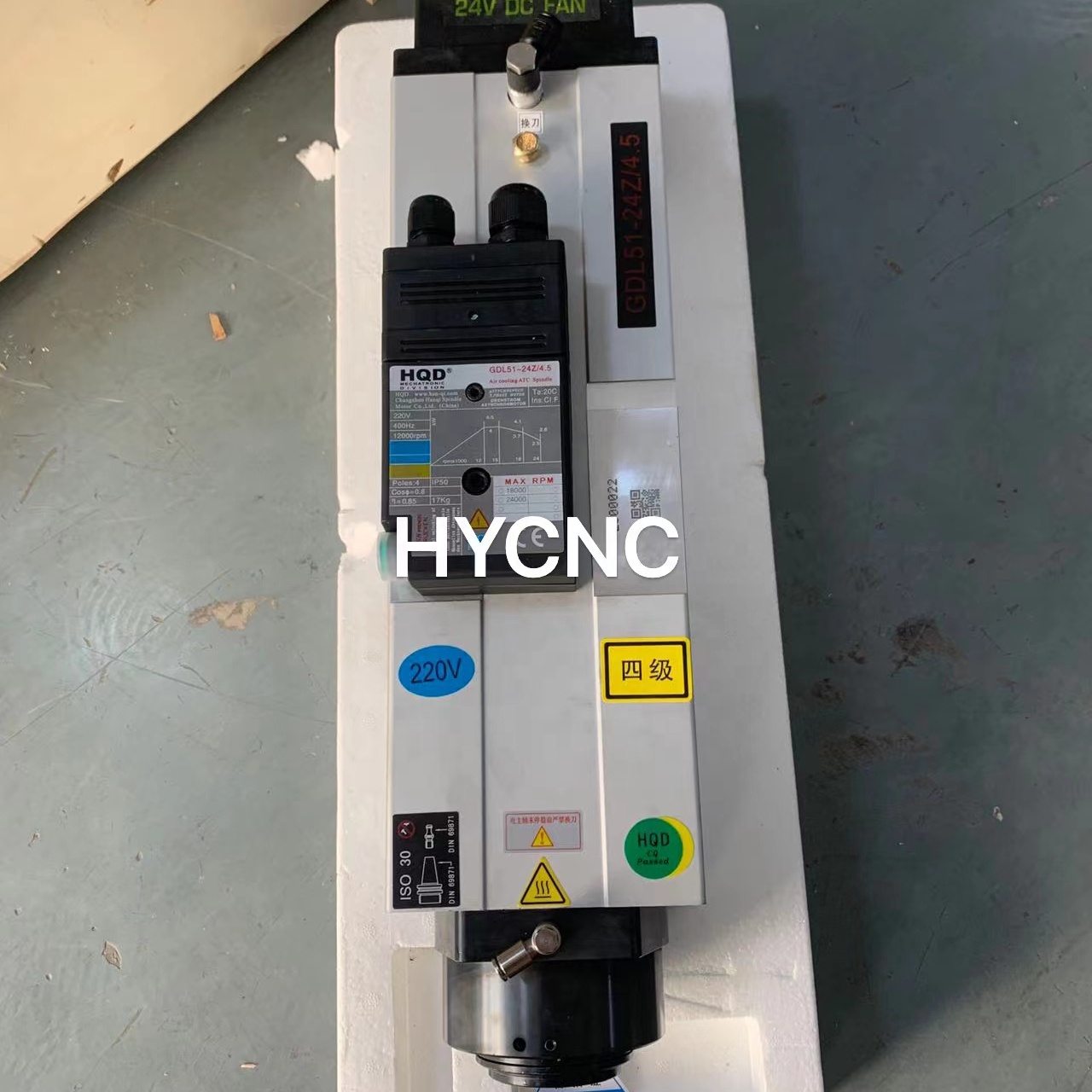 4.5 Kw Atc Spindle Iso30 Motor - Spindle Motor 评论和价格