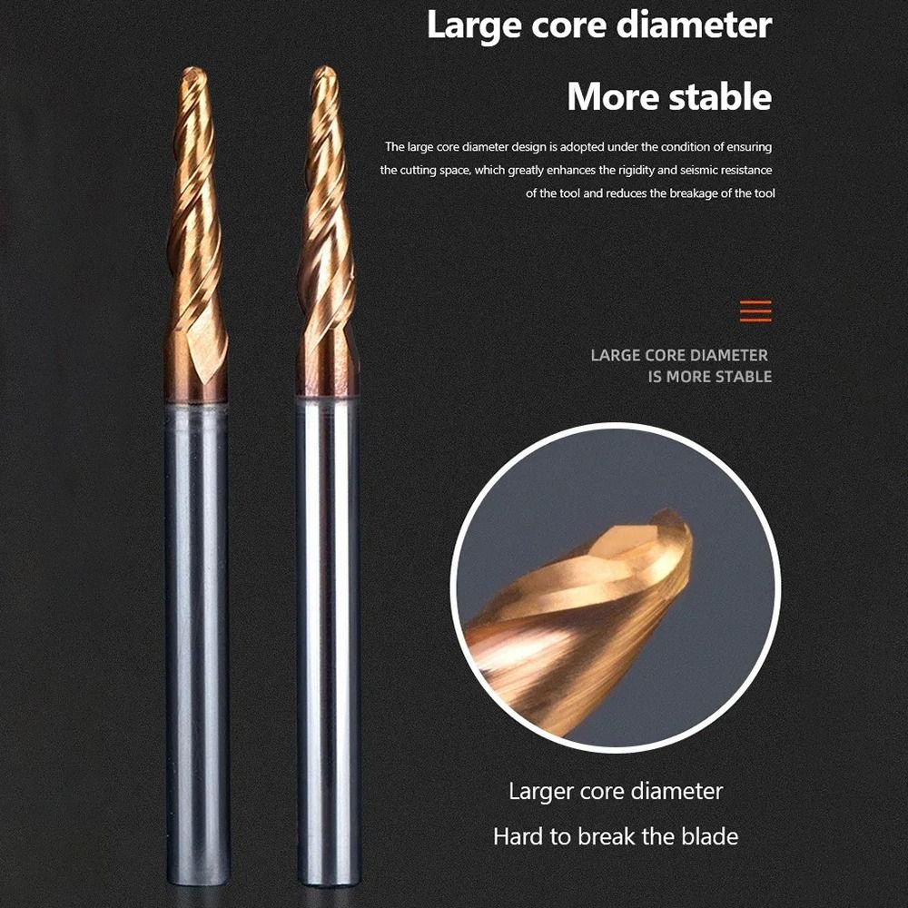 HRC55 Solid Carbide Ball Nose  - End Mill Set 评论和价格