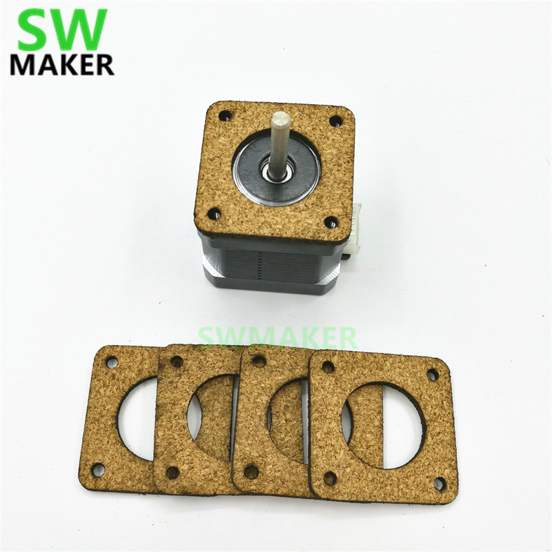 2pcs 3mm Anti Vibration Cork d - Stepper Motor Nema17 评论和价格