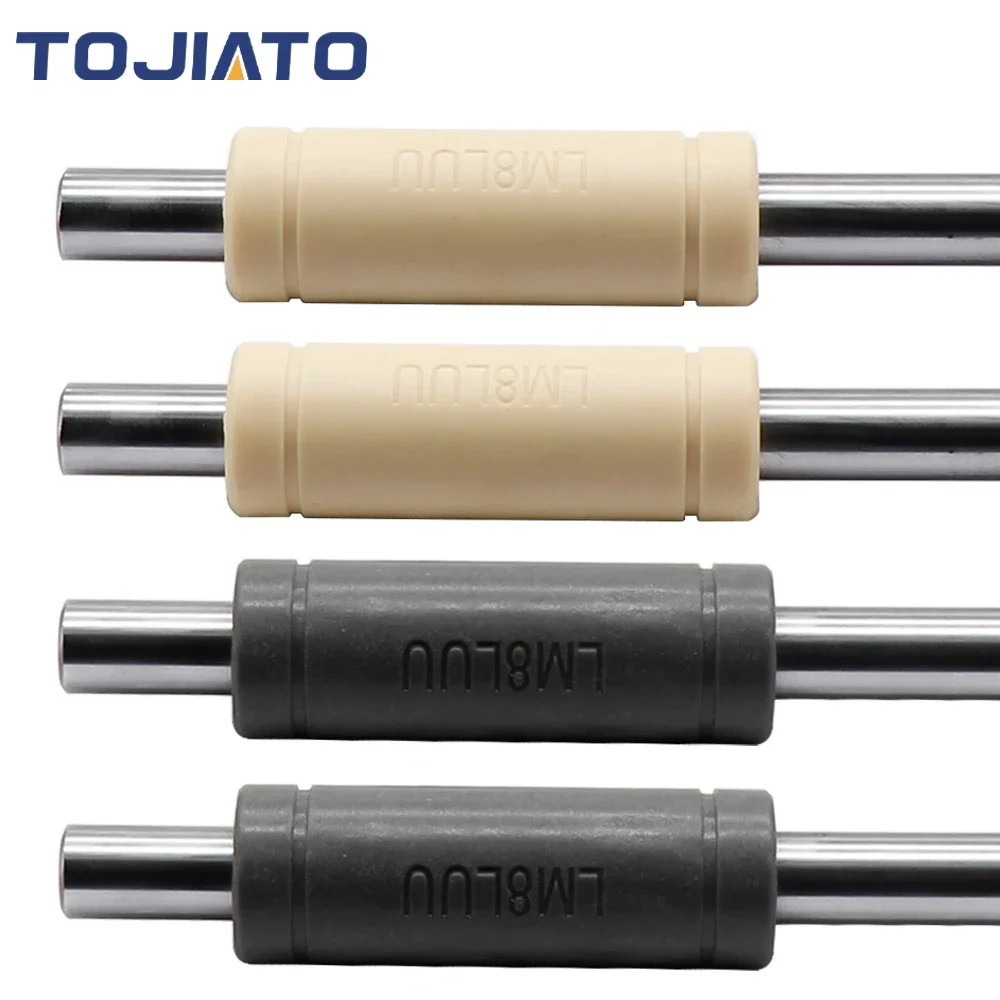 1pc Solid Polymer LM8LUU Linea - Lm8Uu Bearing 评论和价格
