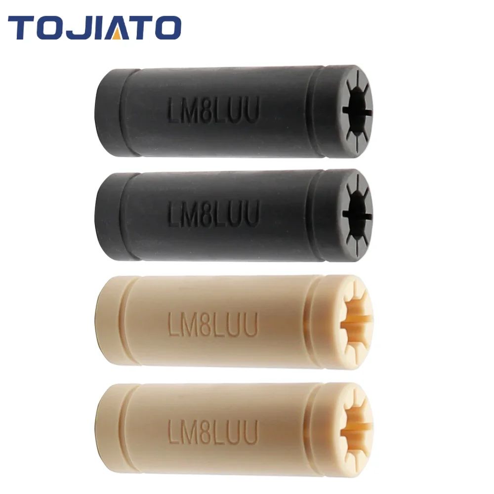 1pc Solid Polymer LM8LUU Linea - Lm8Uu Bearing 评论和价格