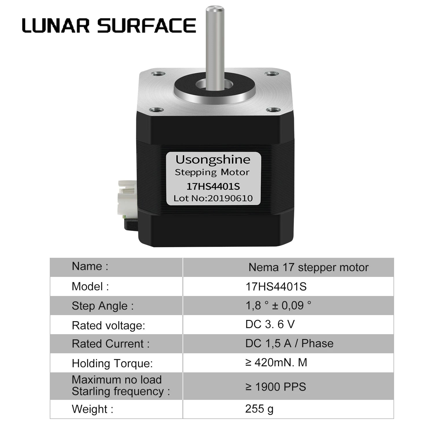 LS-3D Printer Parts 17HS4401S  - Stepper Motor Nema17 评论和价格