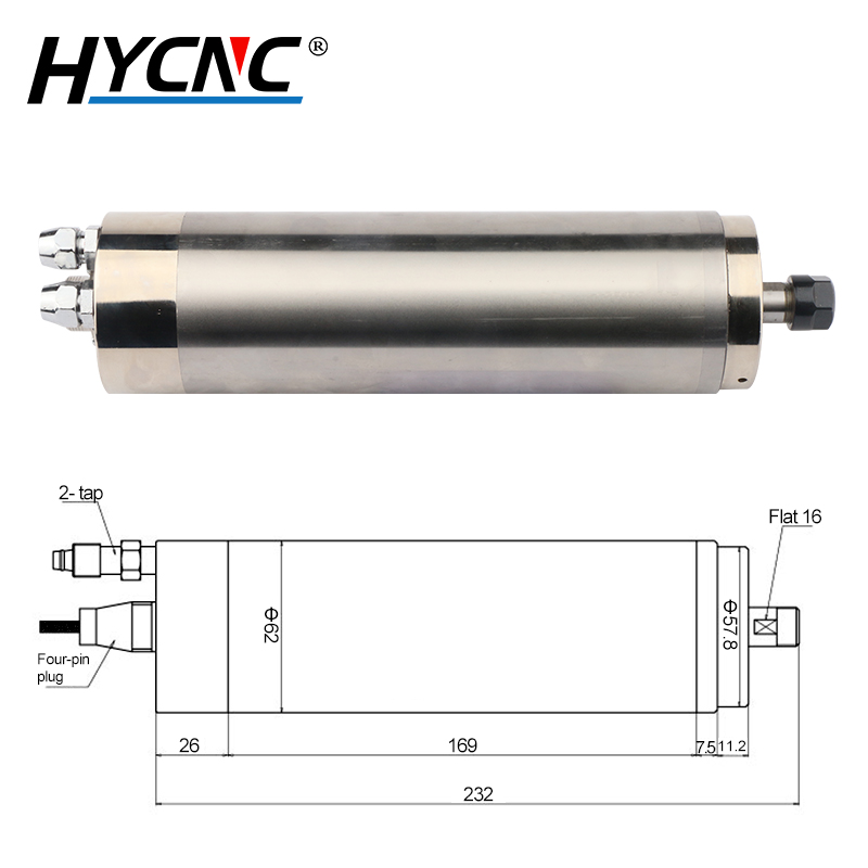 CNC Milling Machine GDZ-26 800 - Water Cooled Spindle 评论和价格