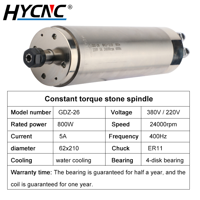 CNC Milling Machine GDZ-26 800 - Water Cooled Spindle 评论和价格