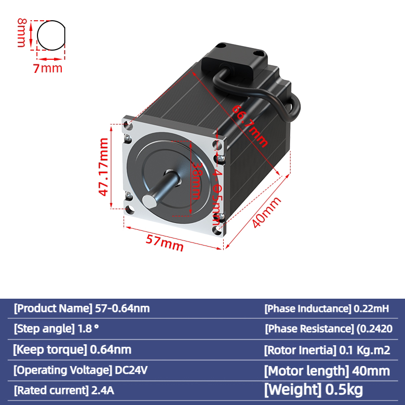 Nema 23 Stepper Motor 1.35Nm 5 - Nema23 Stepper 评论和价格