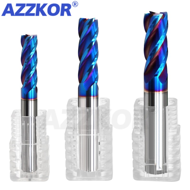 HRC70 4F Milling Cutter Alloy  - End Mill Set 评论和价格
