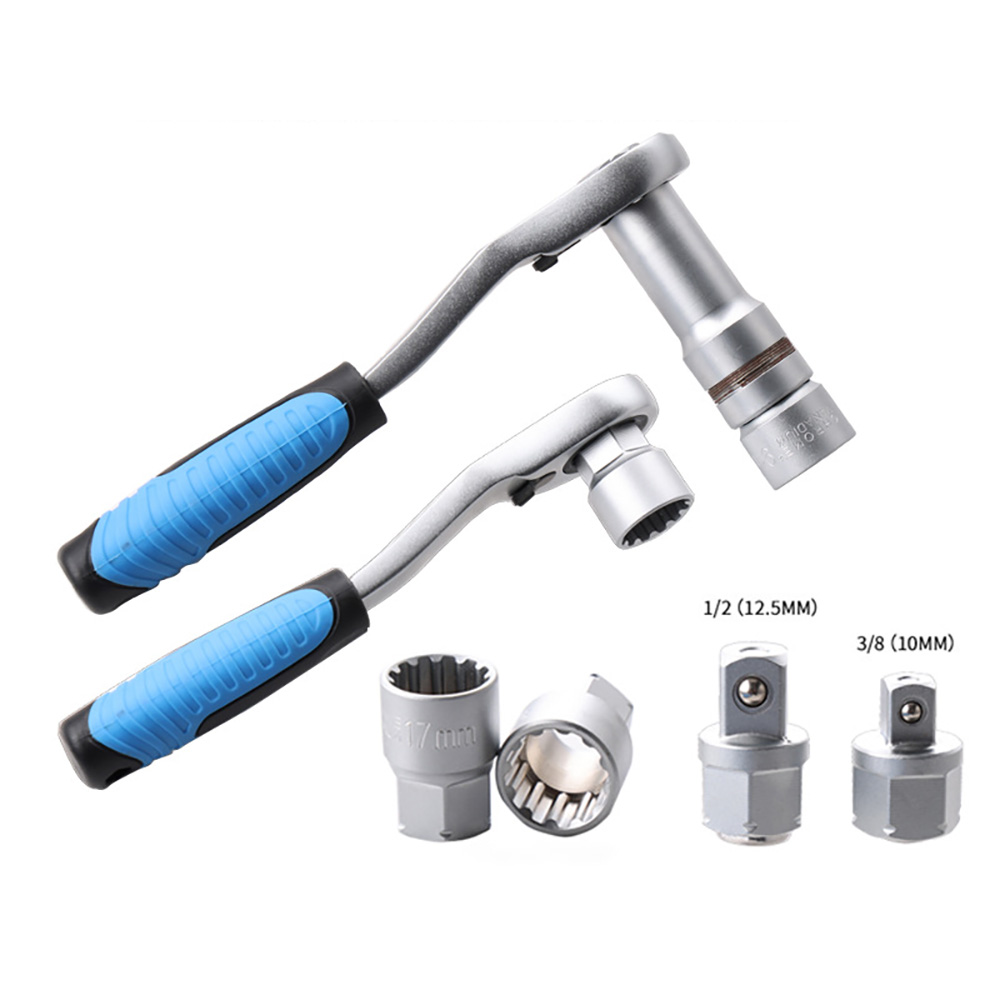 17PCS 12 Point Drive Ratchetin - Cnc Bits 评论和价格