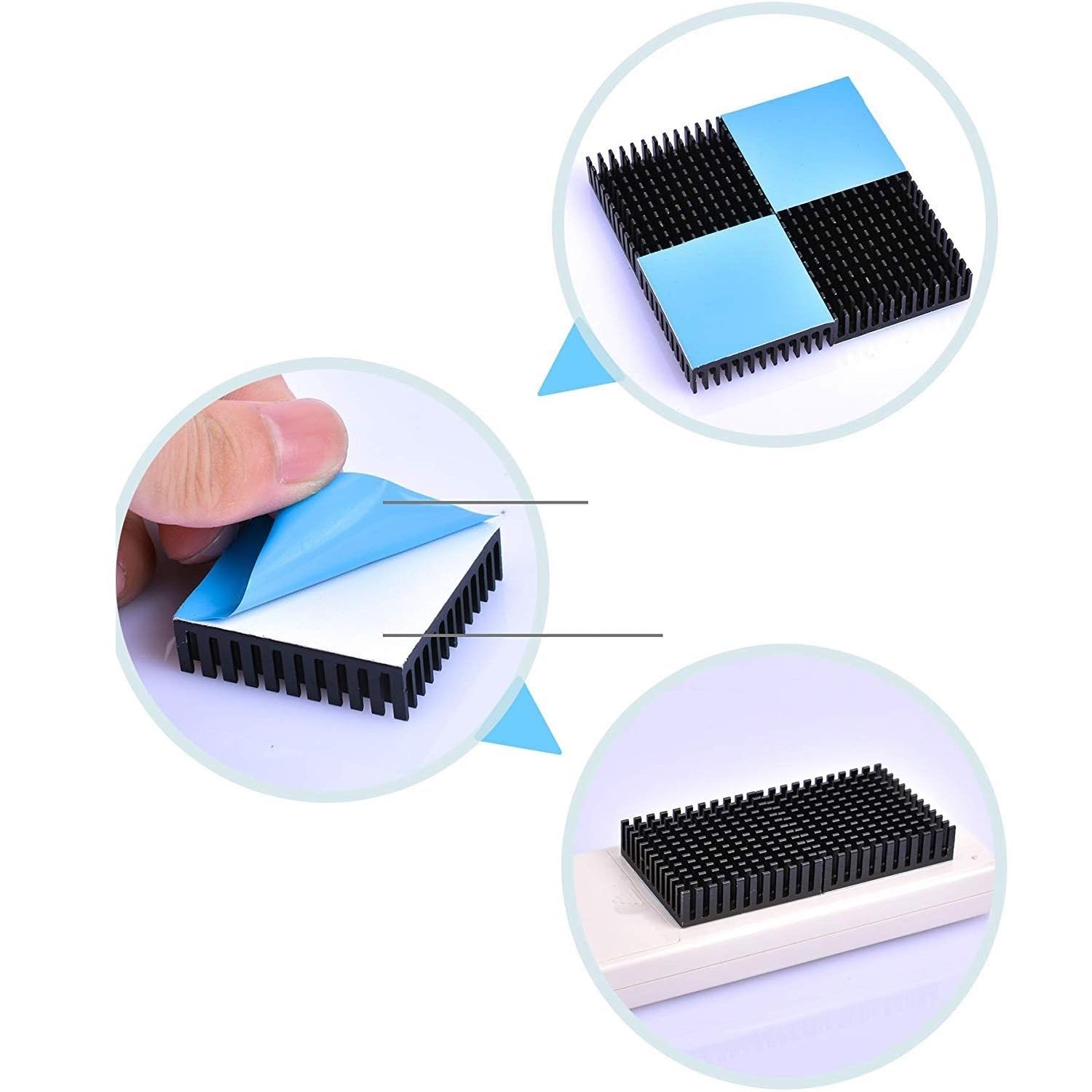 1/2/3/4pcs Heatsink Aluminum C - Stepper Motor Nema17 评论和价格