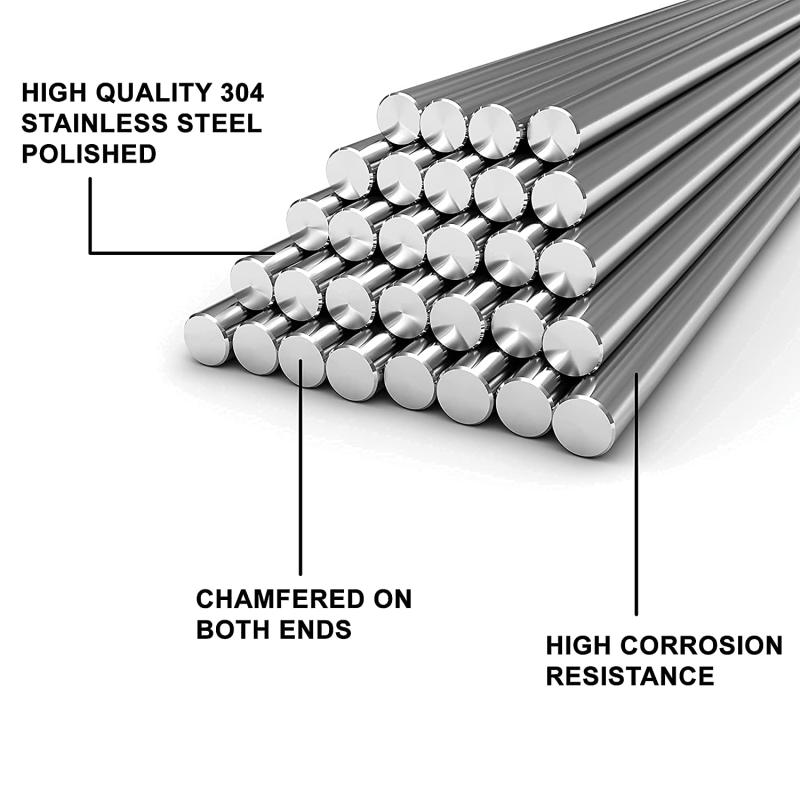 1/5Pc Stainles Steel Solid Rou - Linear Rod 8Mm 评论和价格