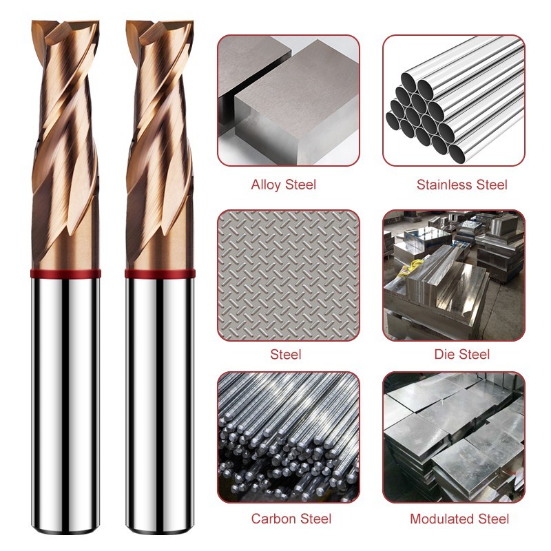 SHAZAM TGR-HRC55 2F Color Circ - End Mill Set 评论和价格